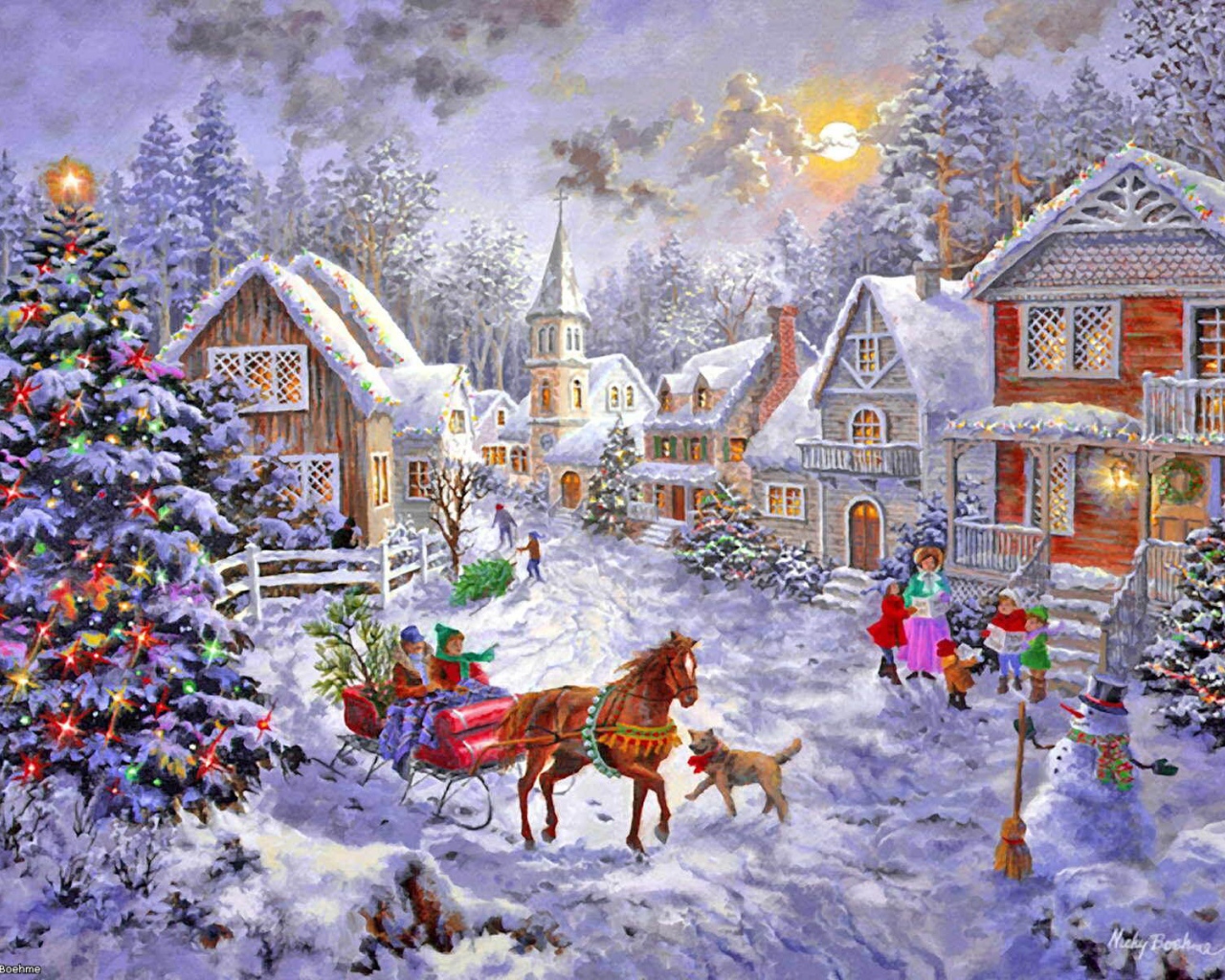 Дорогие подарки под елкой на Новый Год лошади