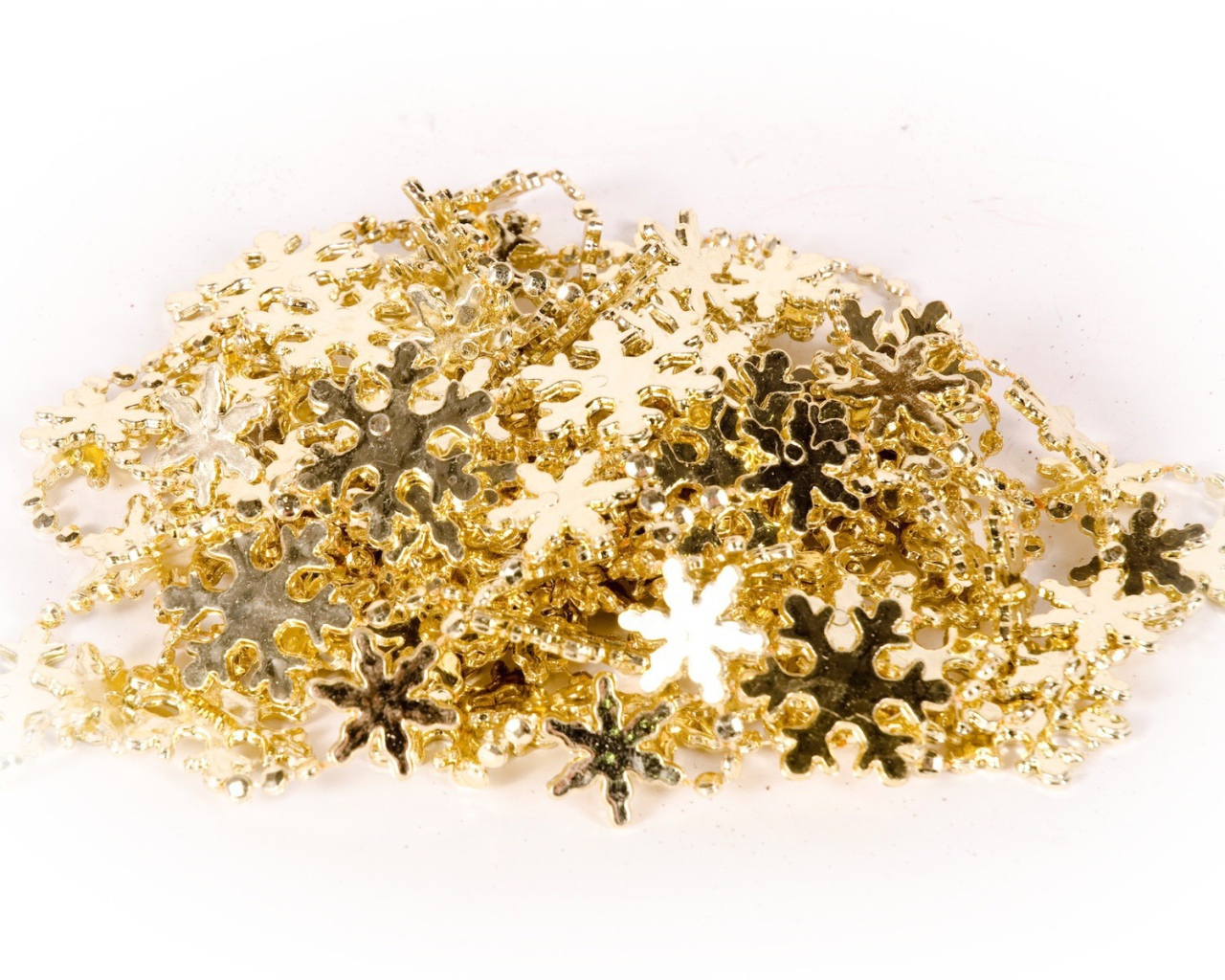 Гирлянда золотая