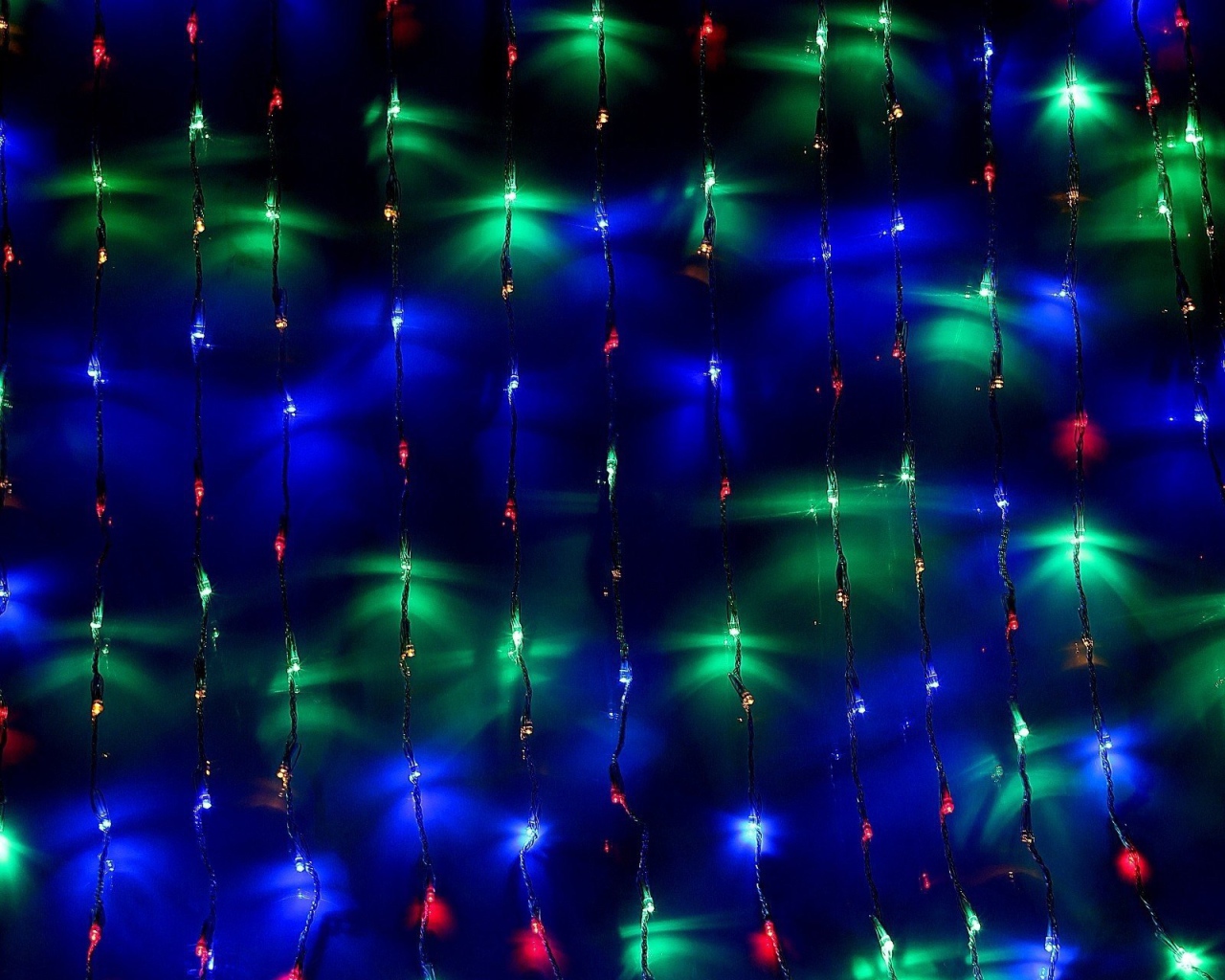 Гирлянда световой дождь