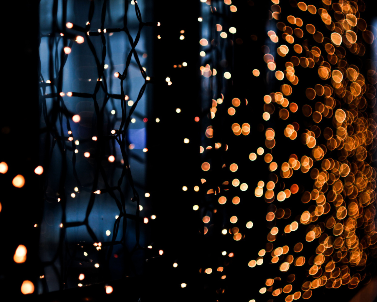 Гирлянда сетка