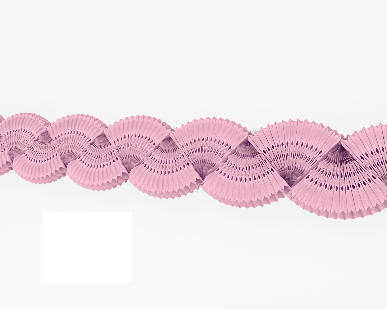 Гирлянда из бумаги