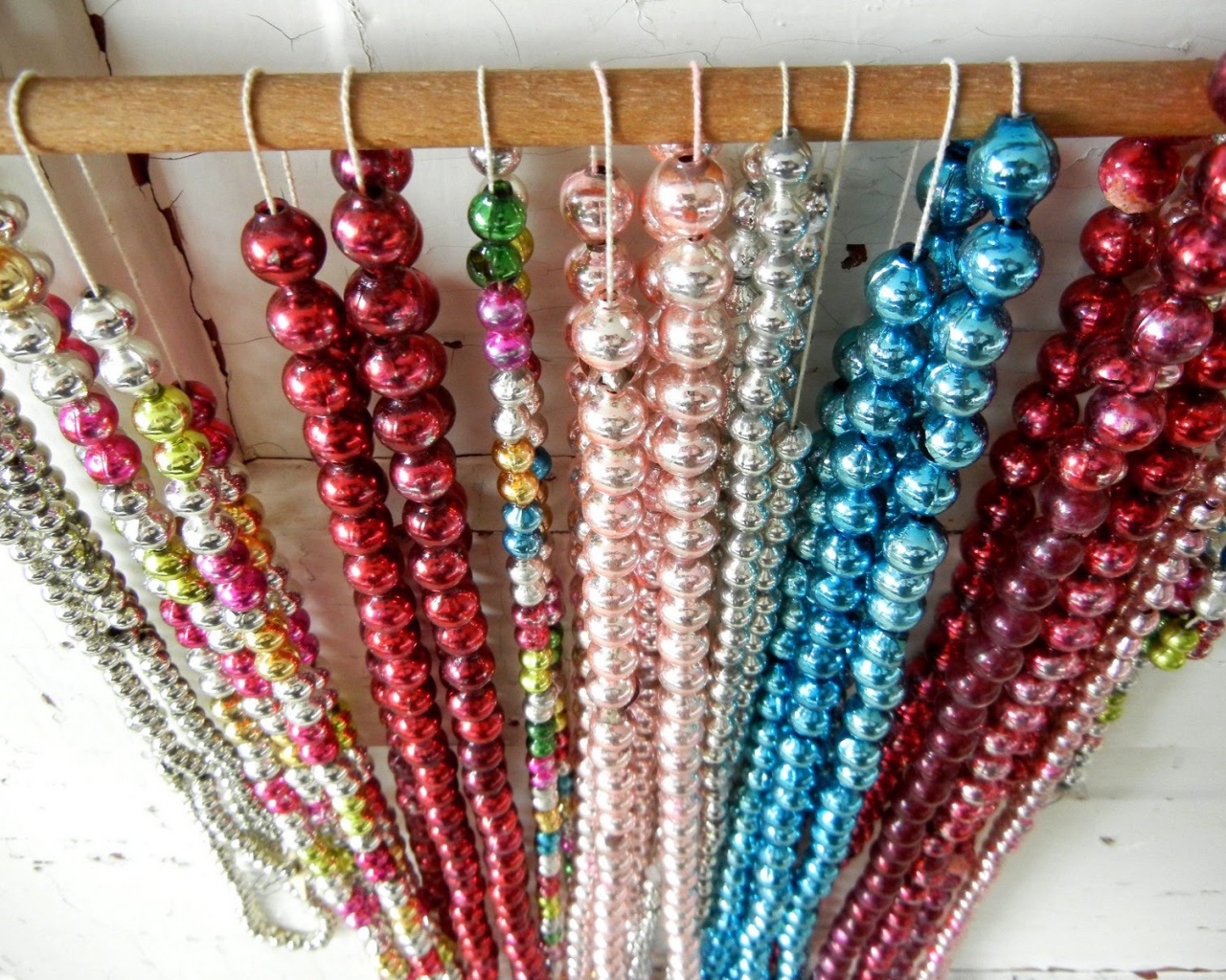 Стеклянные гирлянды