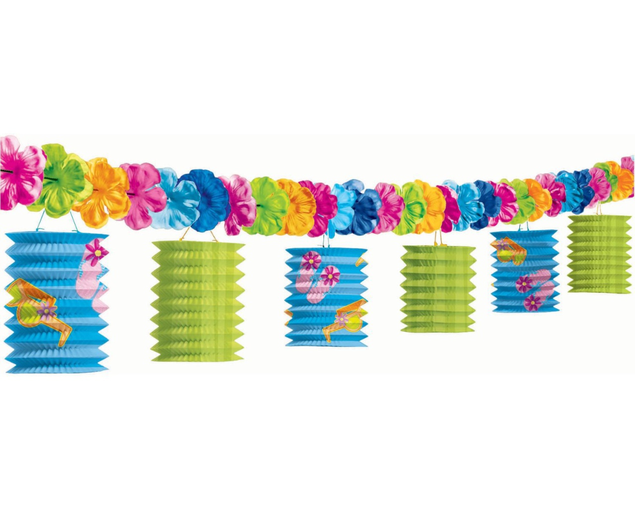 Гавайские гирлянды