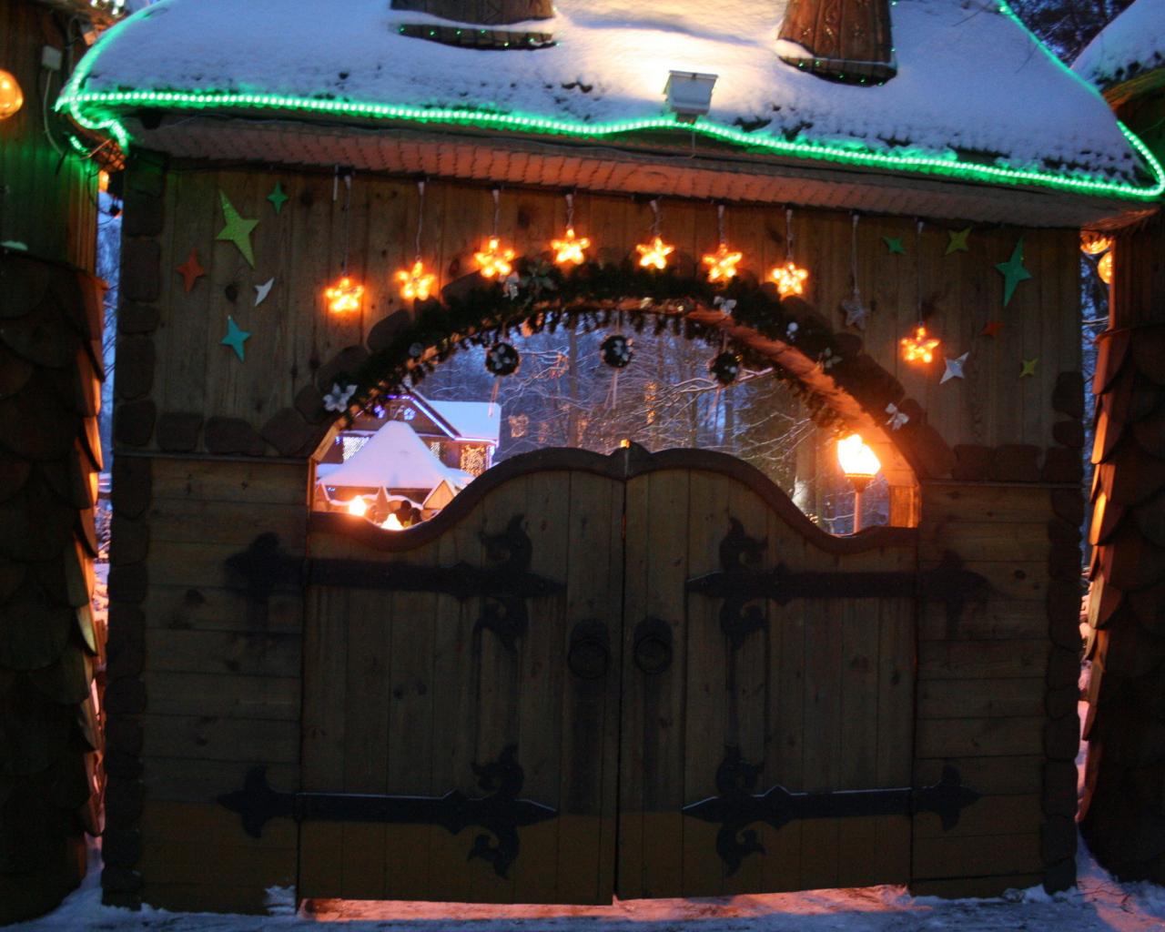 Поместье деда мороза