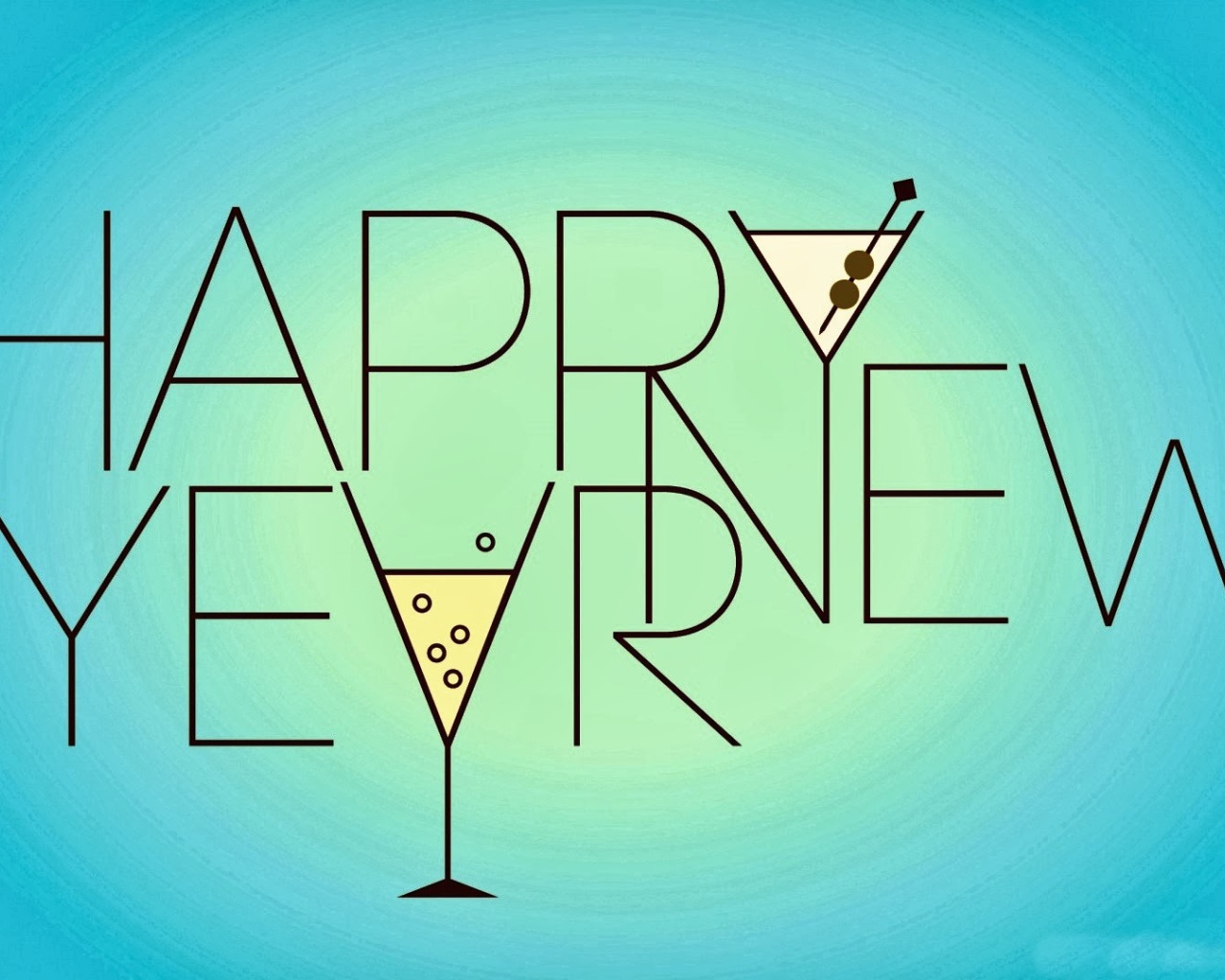 Новый год 2014 и шампанское