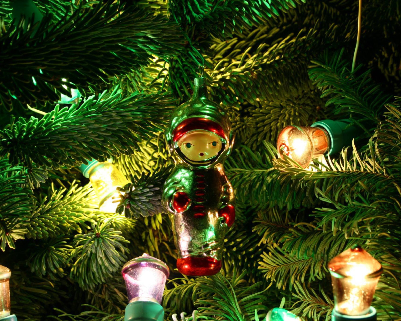 Pусская елочная игрушка