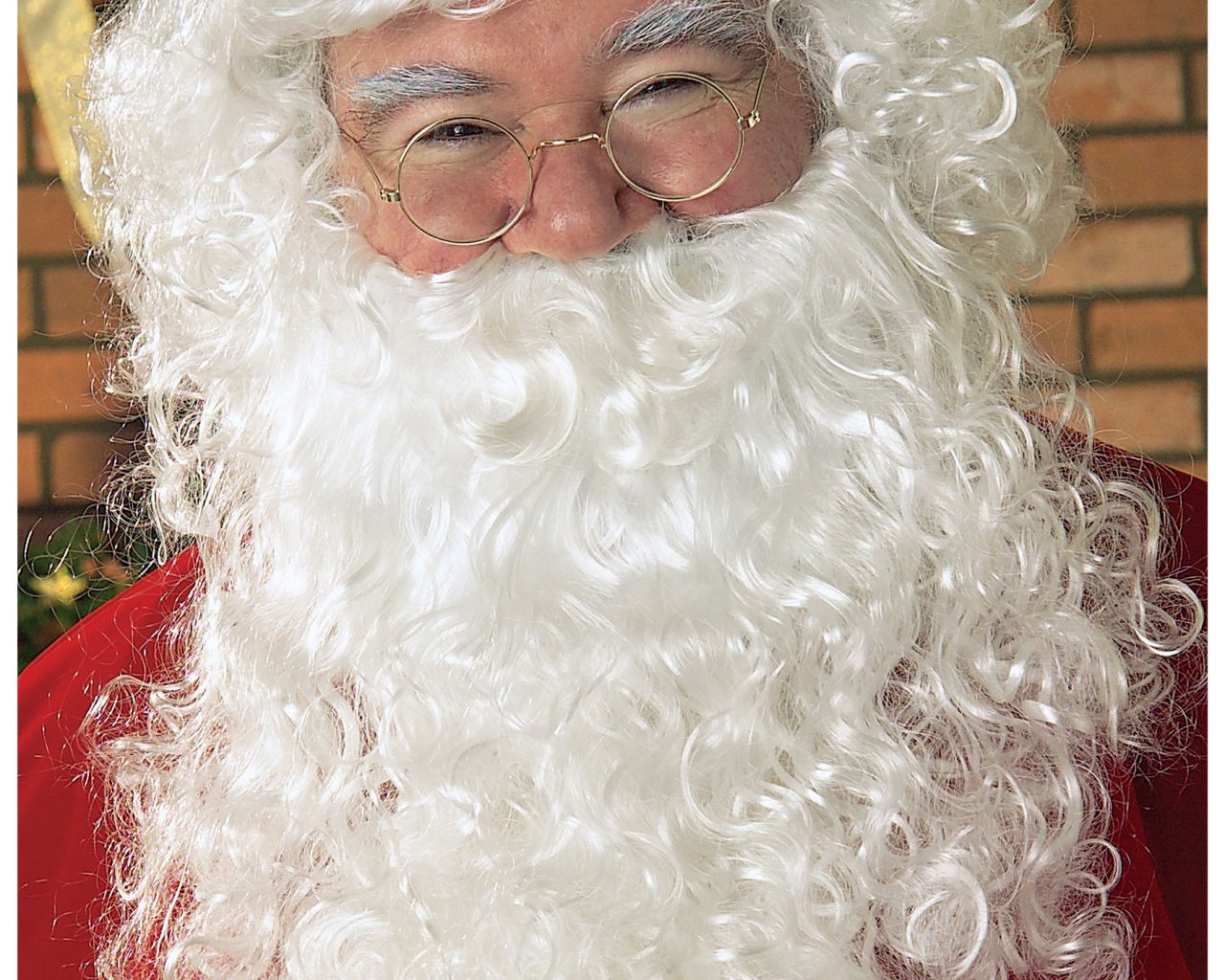 Парик деда мороза