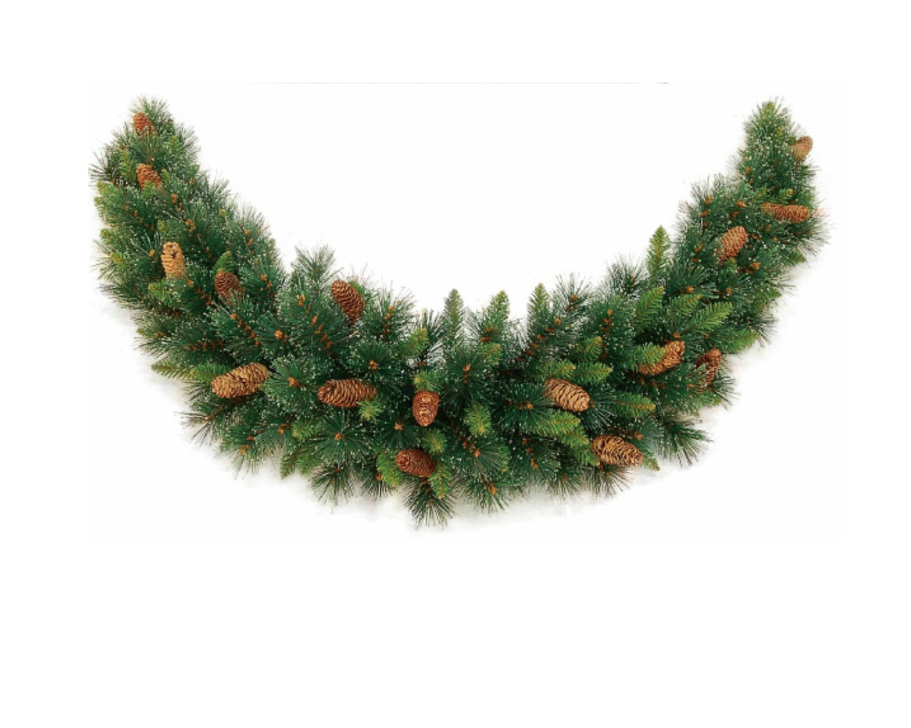 Хвойные гирлянды