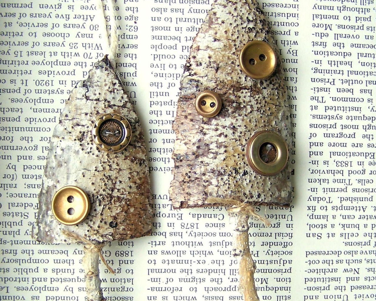 Kреативные елочные игрушки