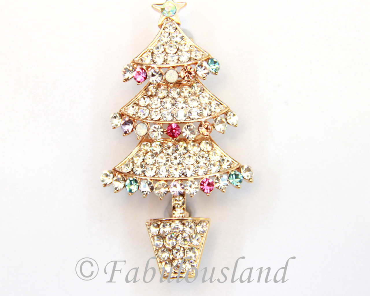 Игрушка елочная кристалл