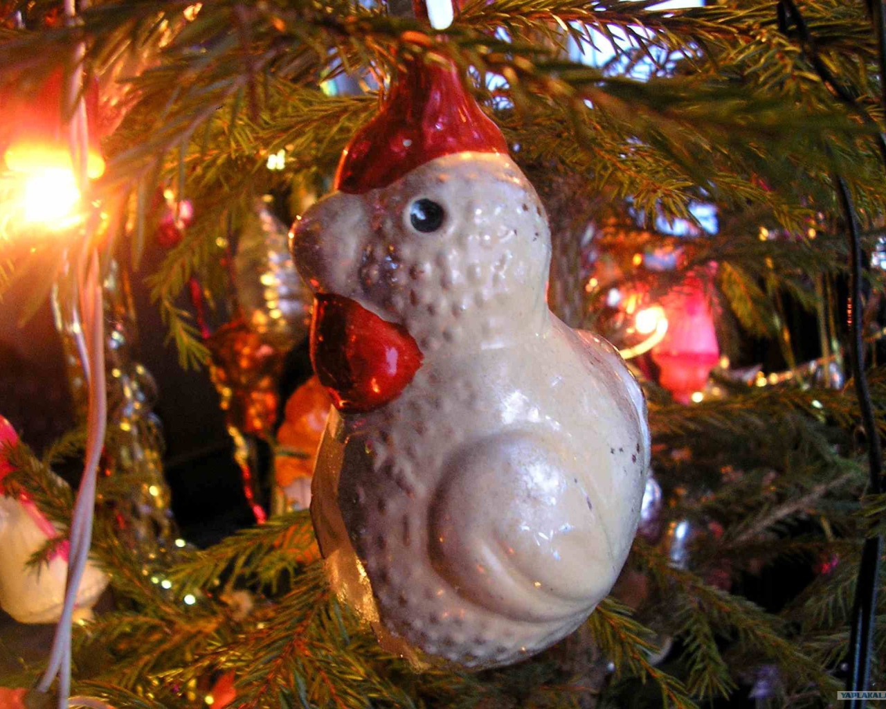 Cтарые советские елочные игрушки