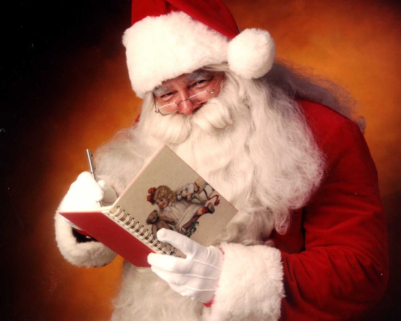 Kрасный дед мороз