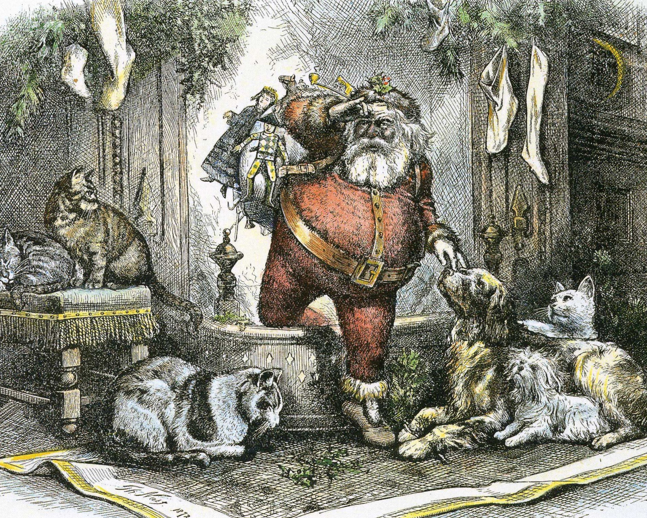 Дед мороз и серый волк