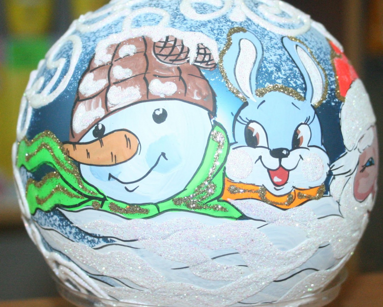 Hеобычные елочные игрушки