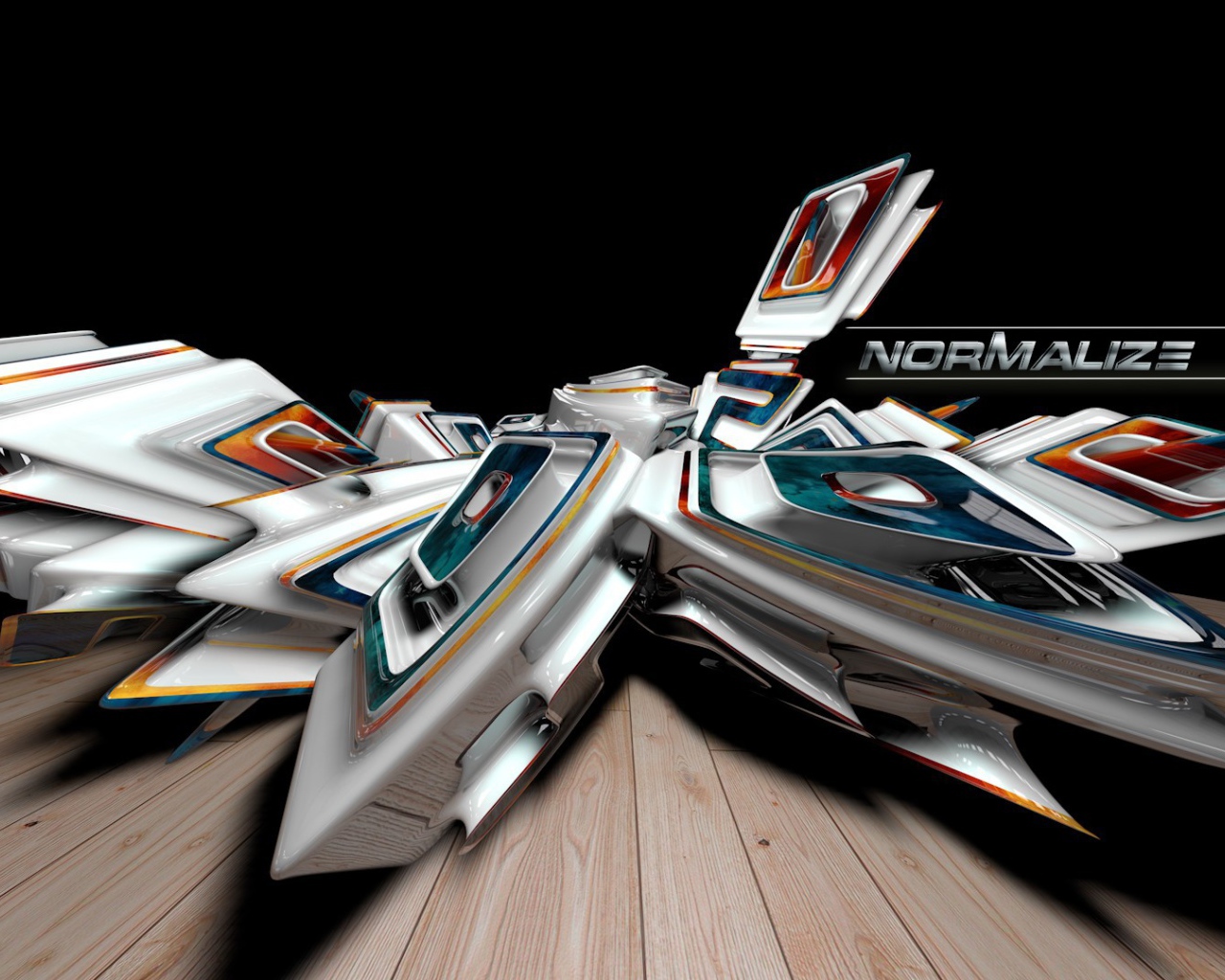 Абстракция на досках