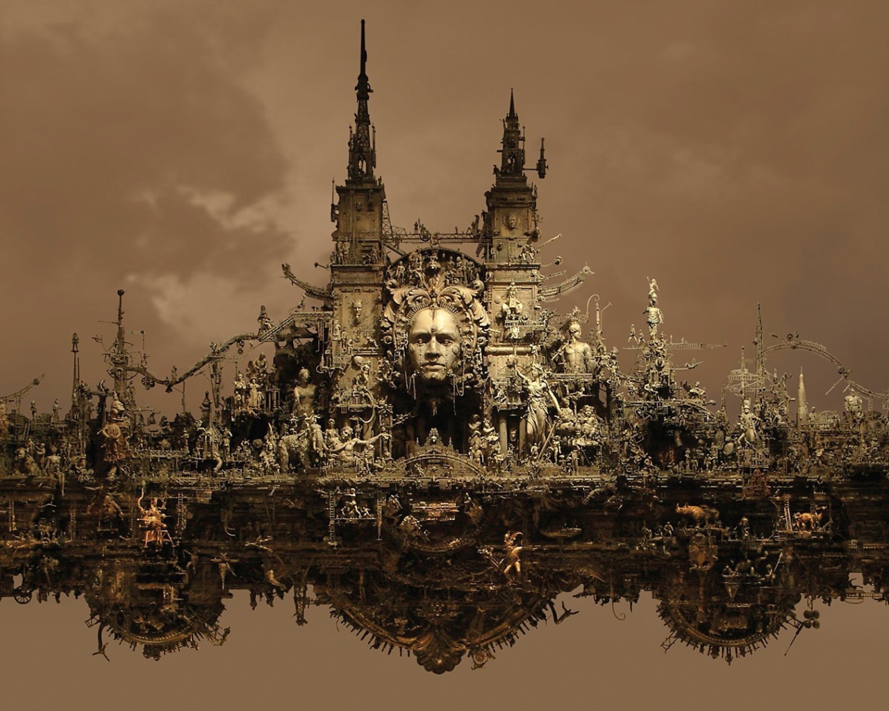 Композиция из скульптур