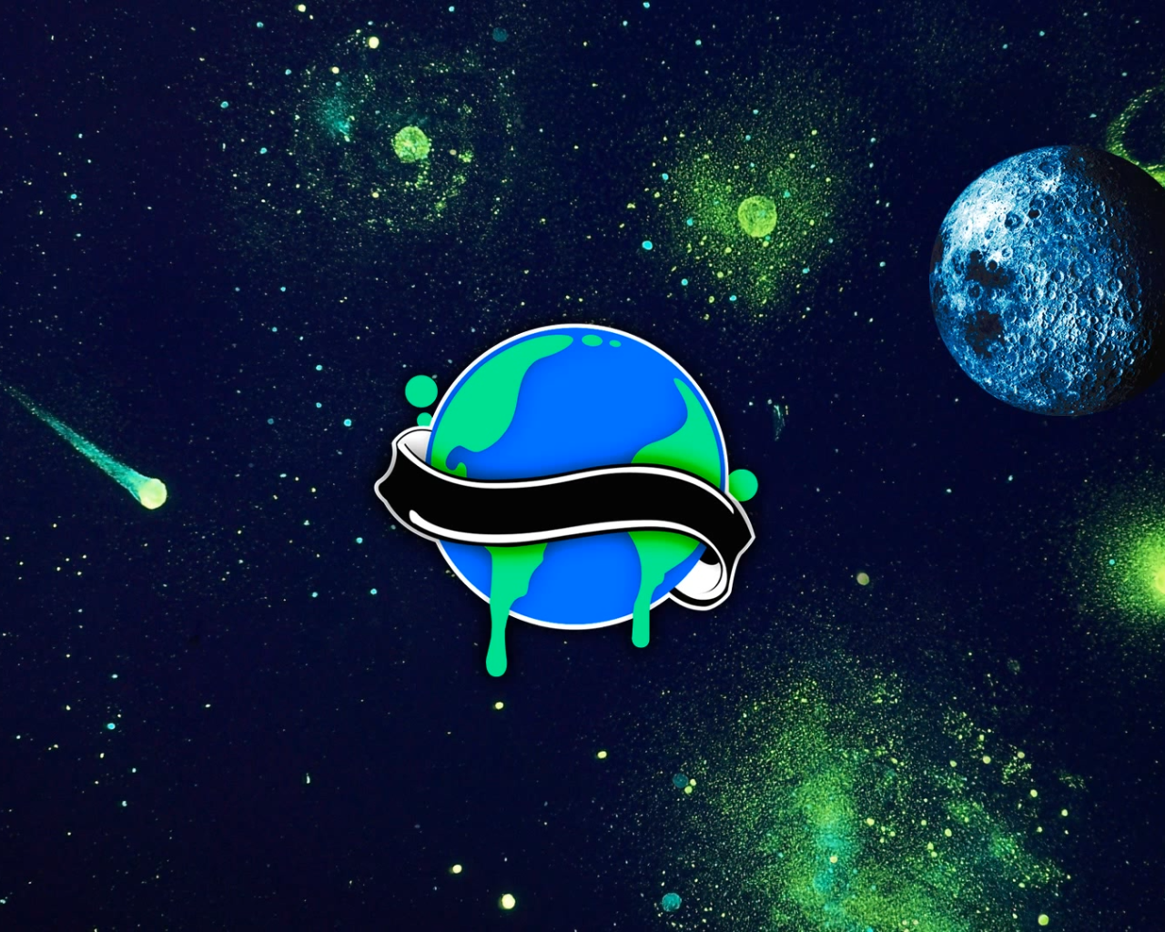 На Земле черная лента