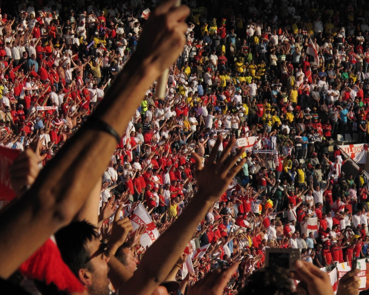 Футбольные болельщики