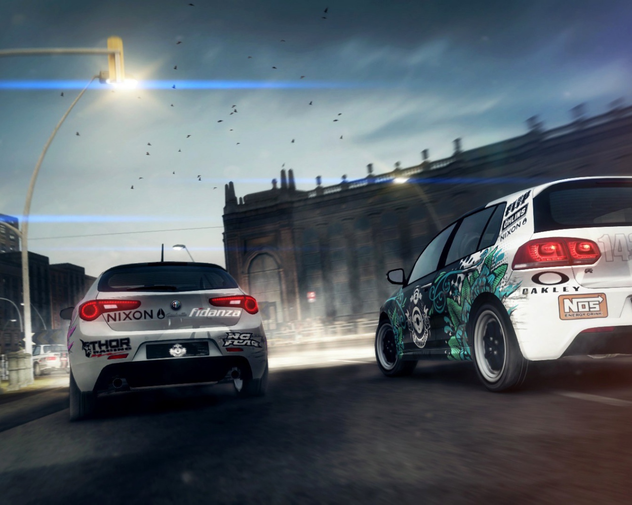 Гонки по городу