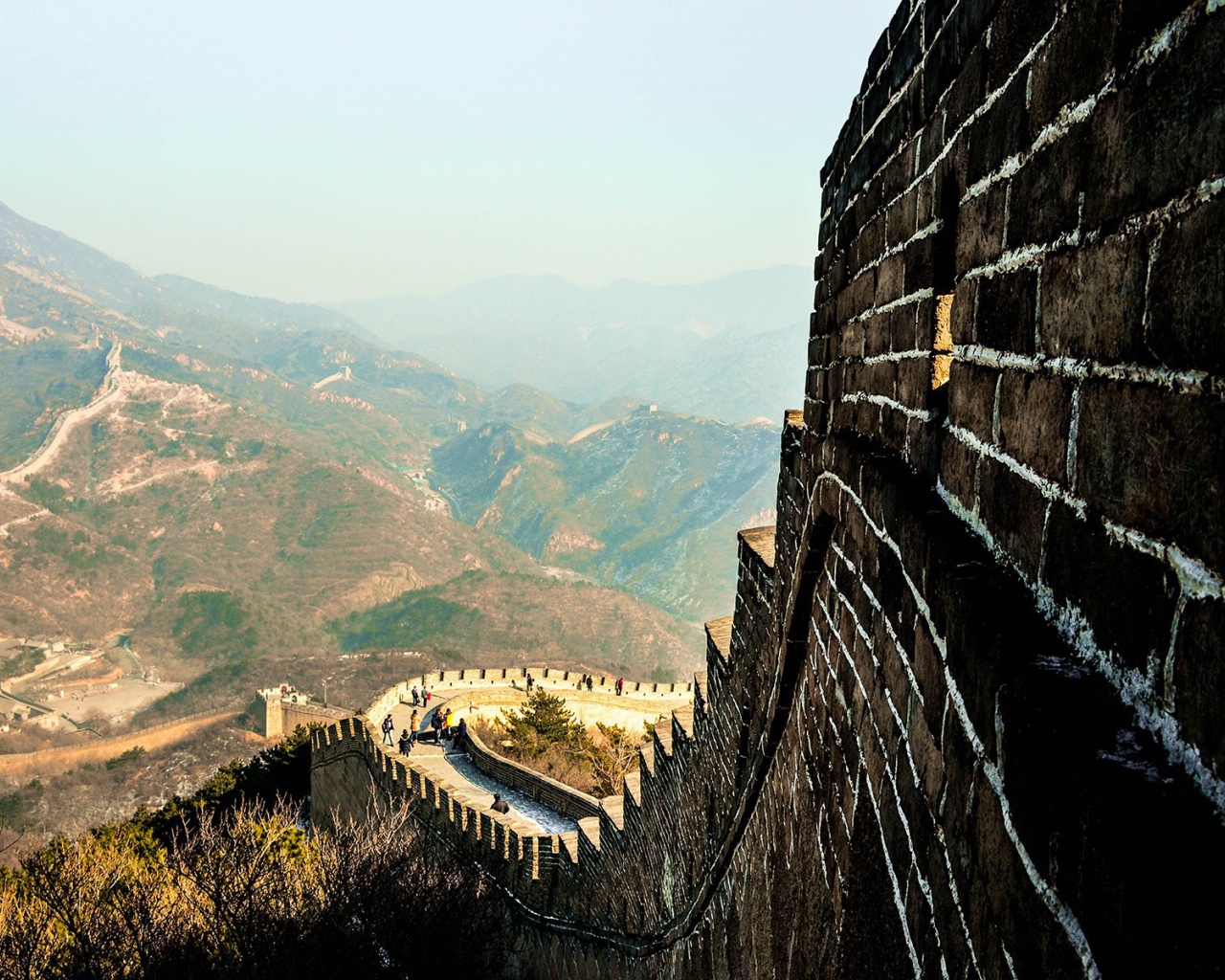 Китайская стена в горах