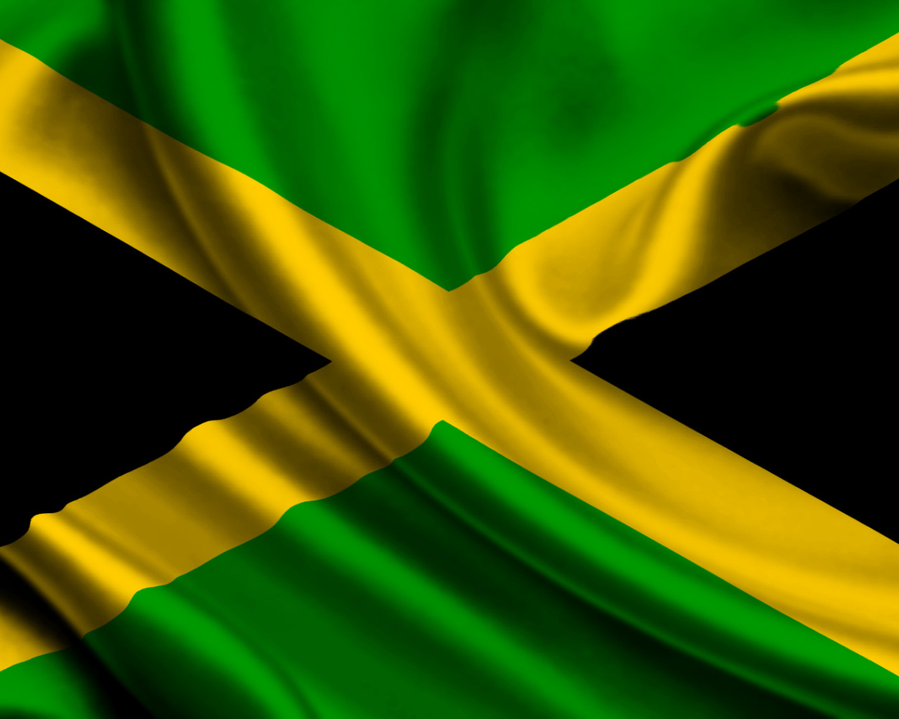 Флаг Ямайки