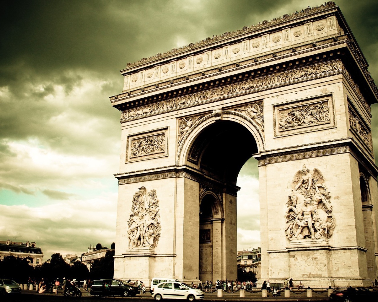 Триумфальная арка Франция