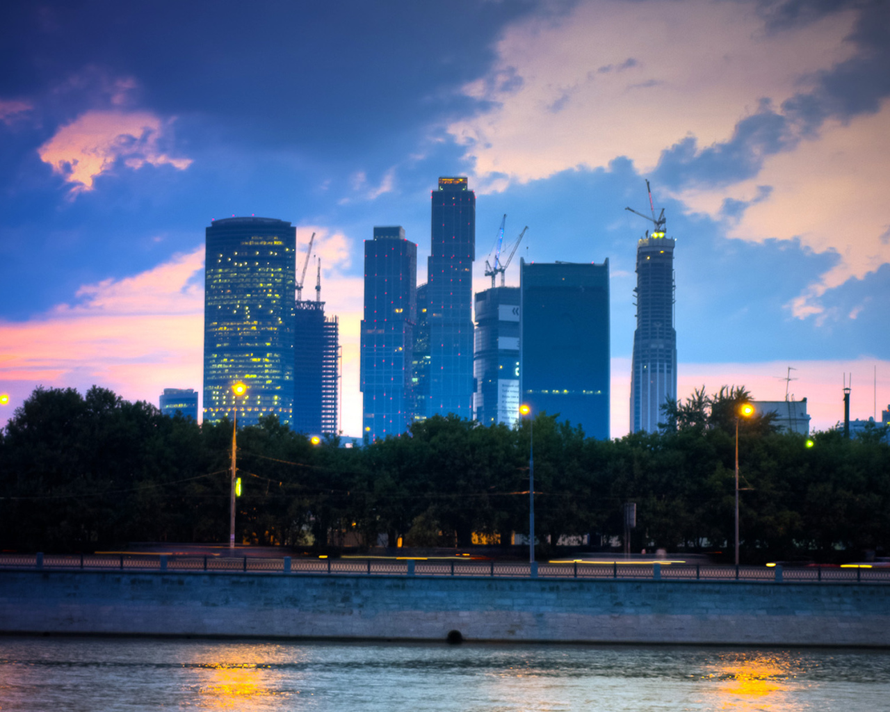 Небоскребы Москвы