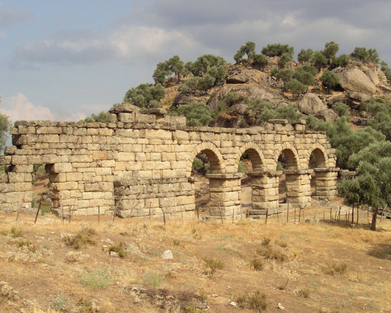 Руины Агора Турция