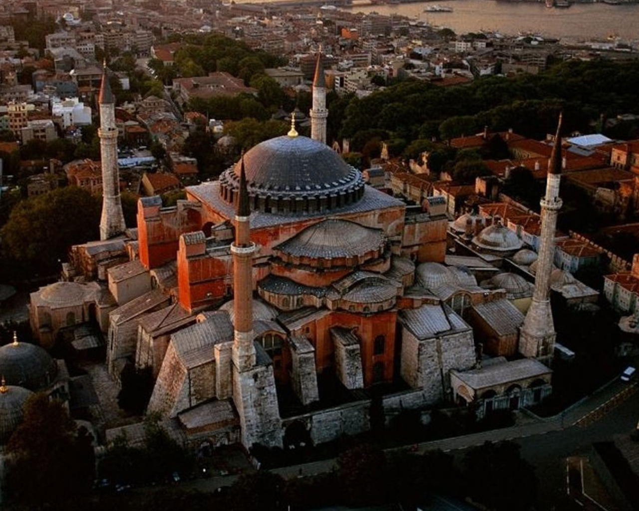 Уникальный собор Святой Софии Турция