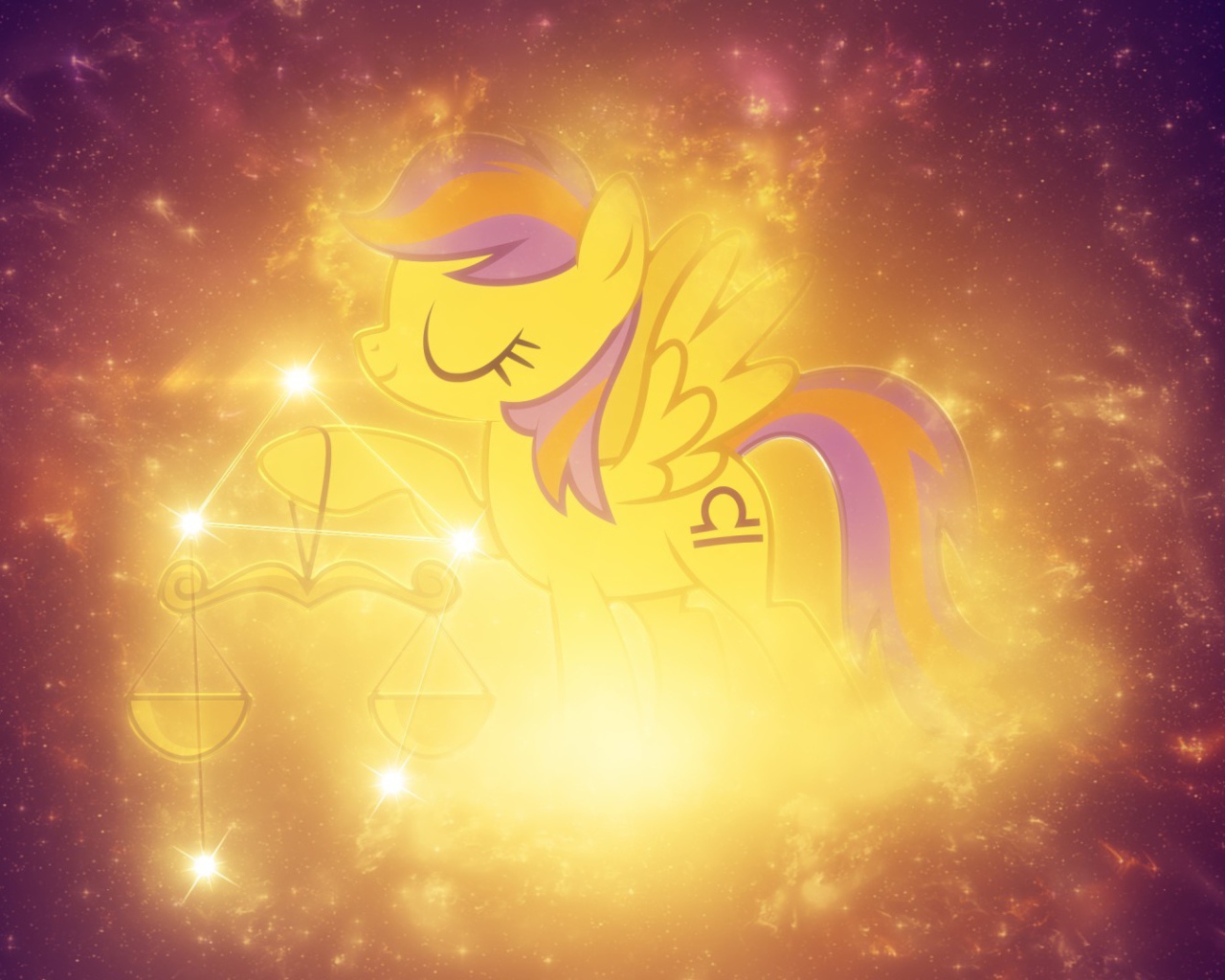 Красивый детский рисунок, весы