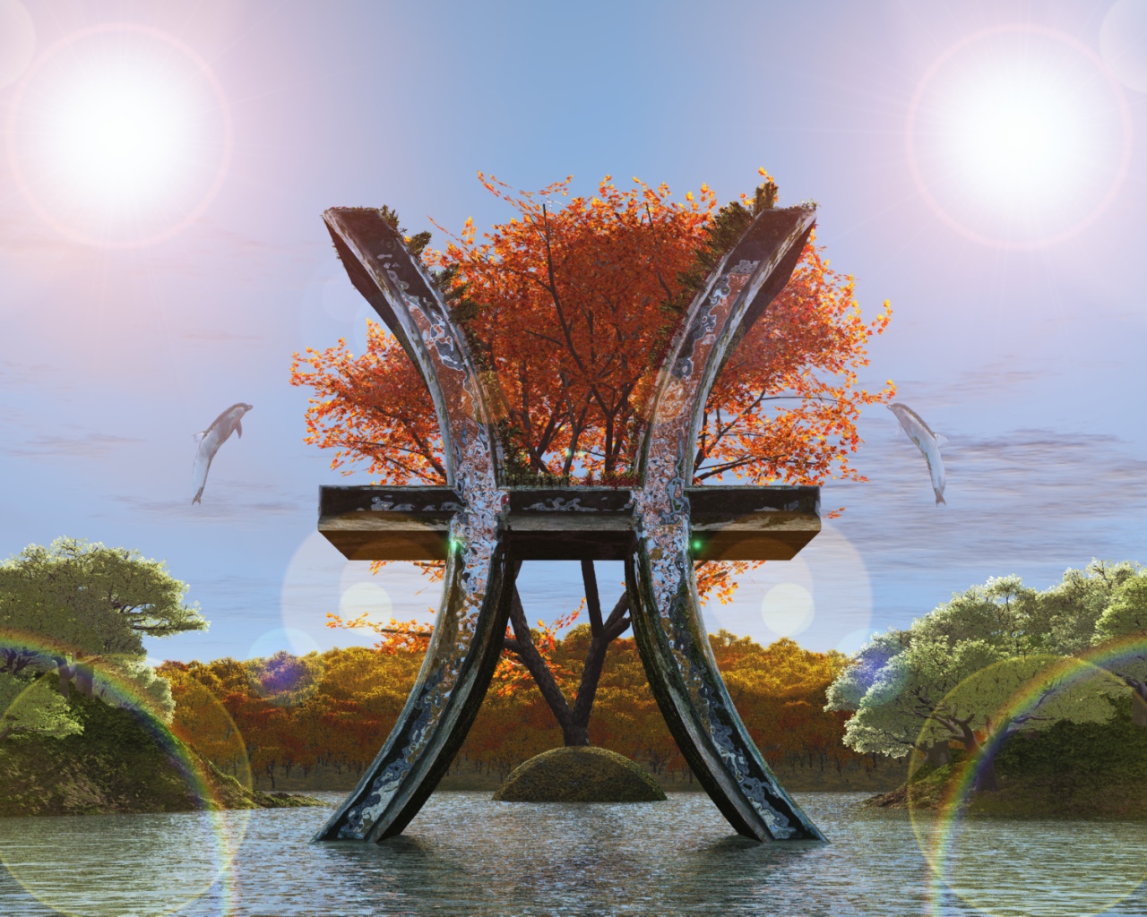 Красивый рисунок, рыбы