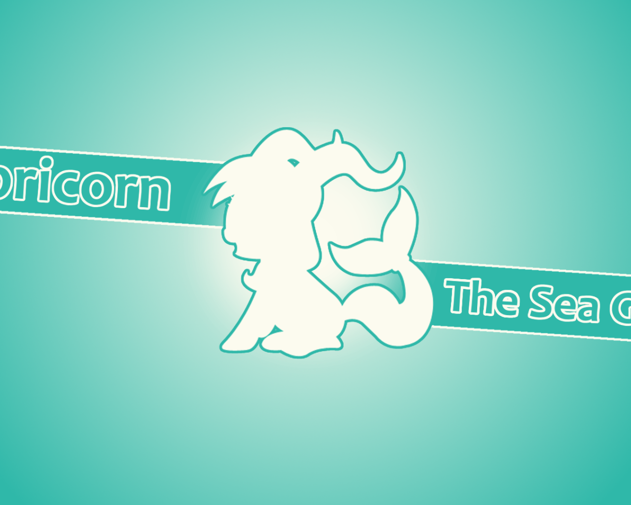 Детская картинка, козерог