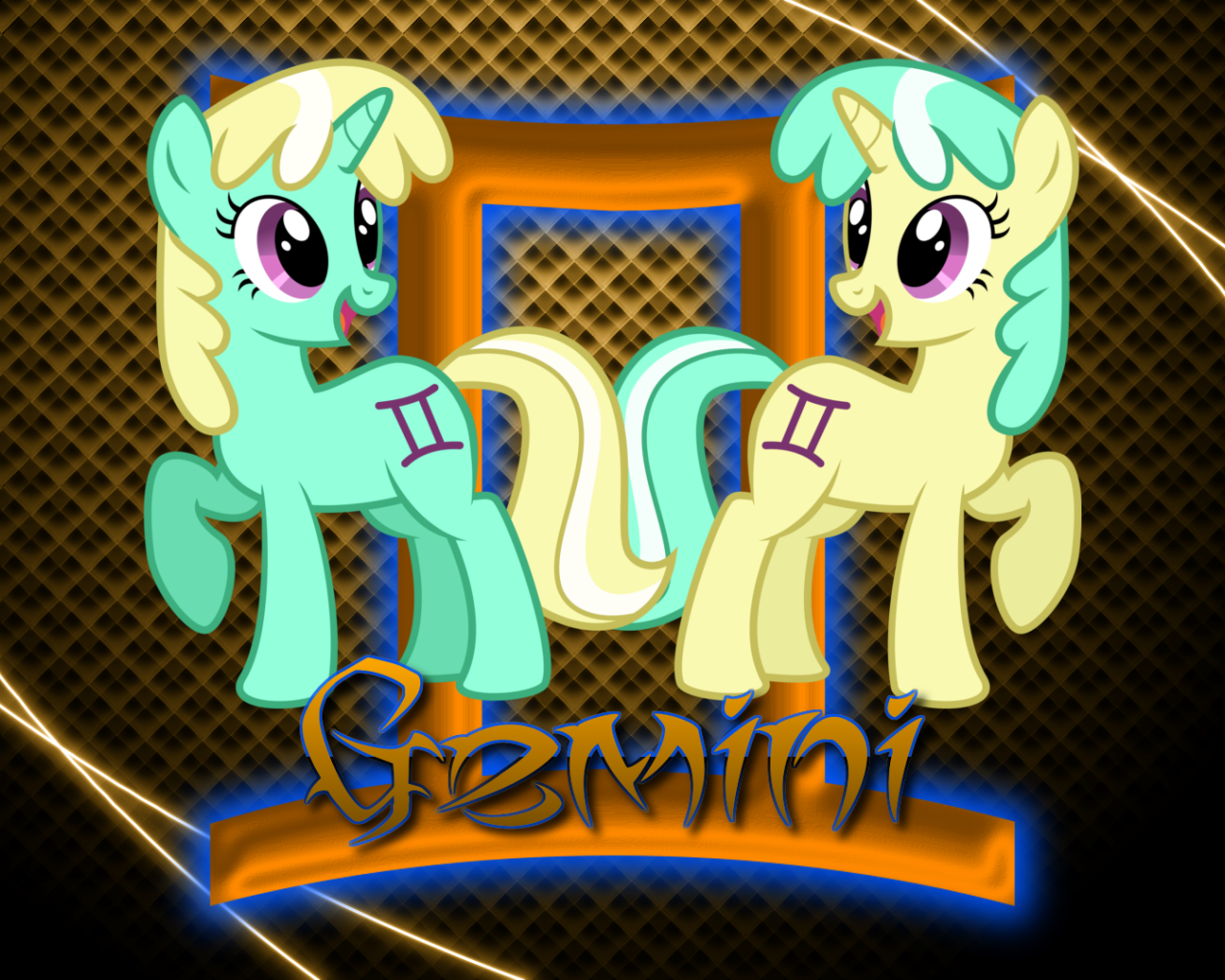 Близнецы пони