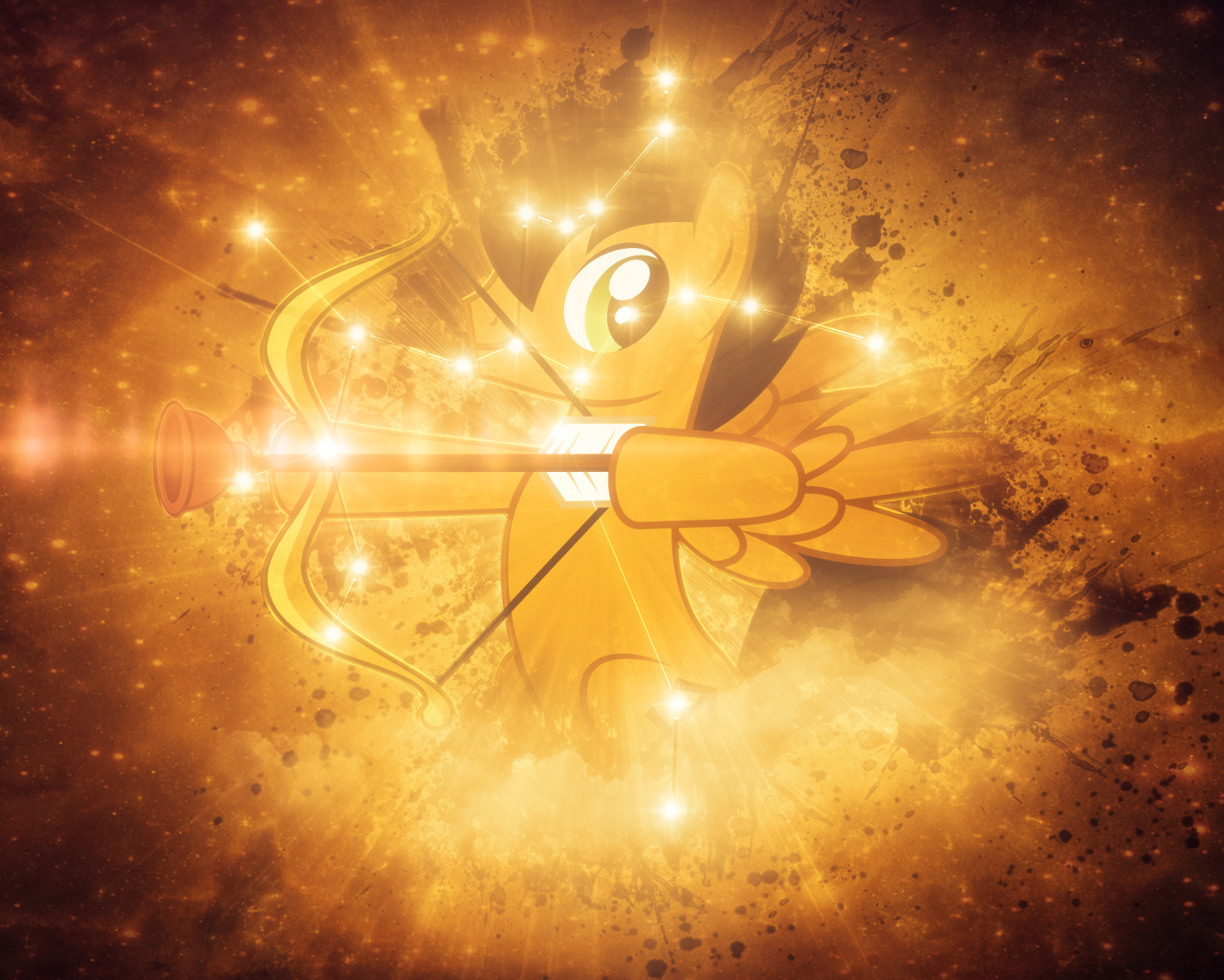 Стрелец, детский рисунок