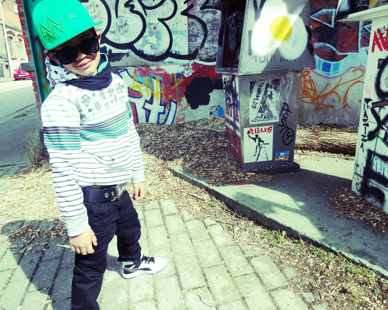 Ребёнок, стиль swag