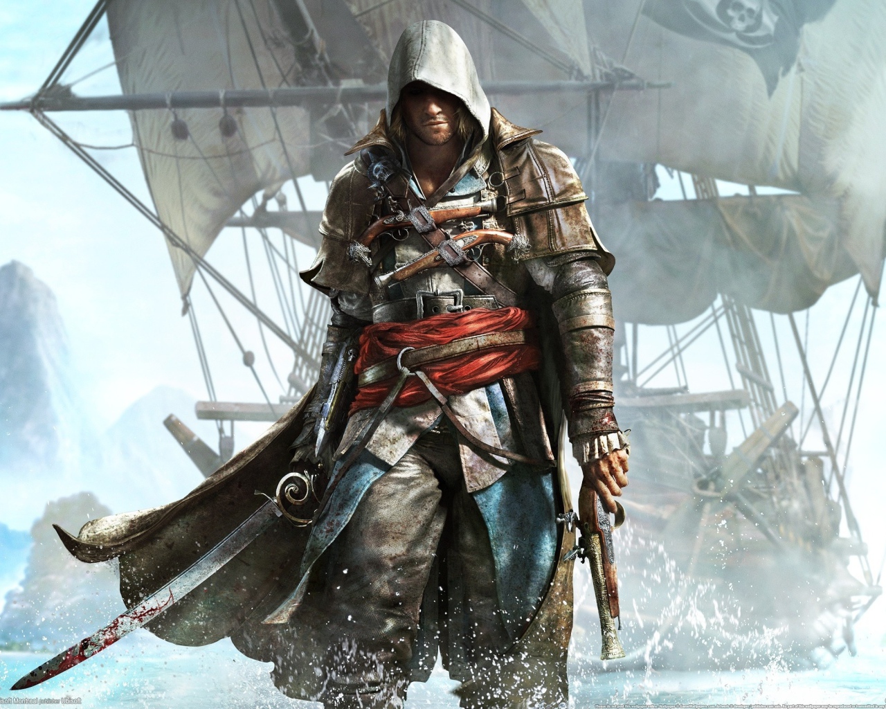 Assassin's creed IV после битвы