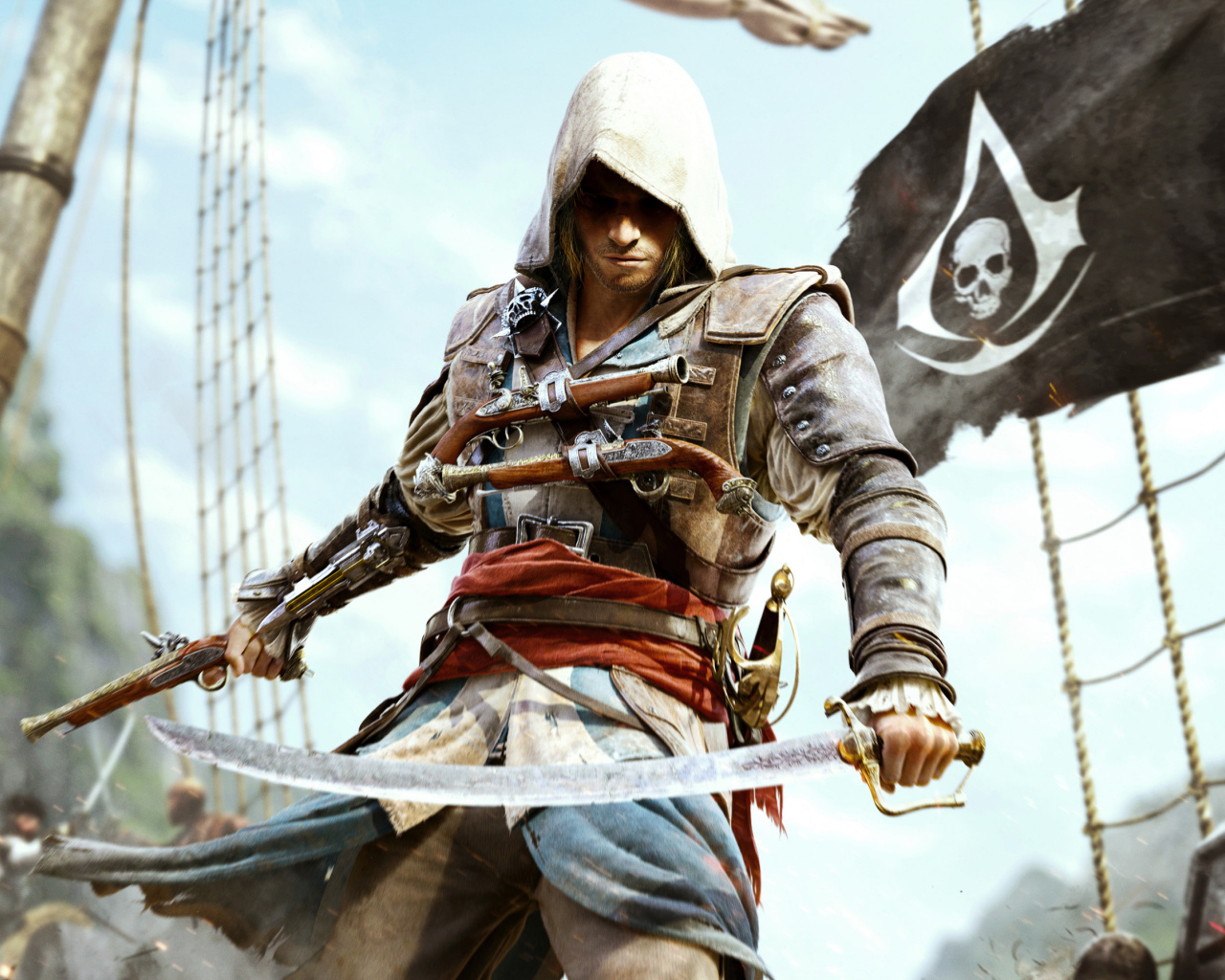 Assassin's creed IV в корабле