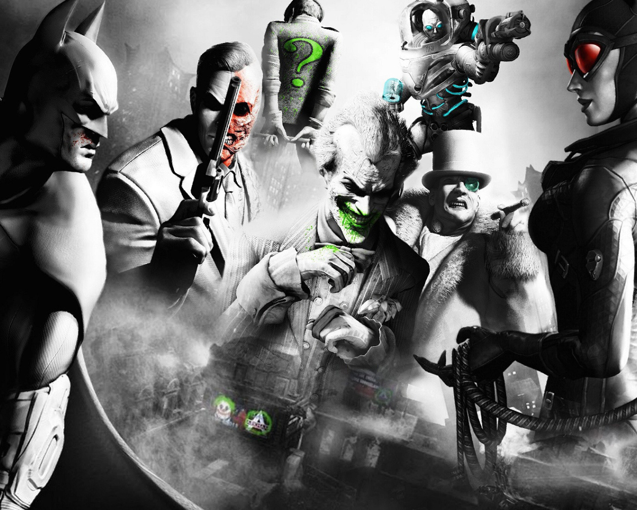 Batman: Arkham Orgins все герои