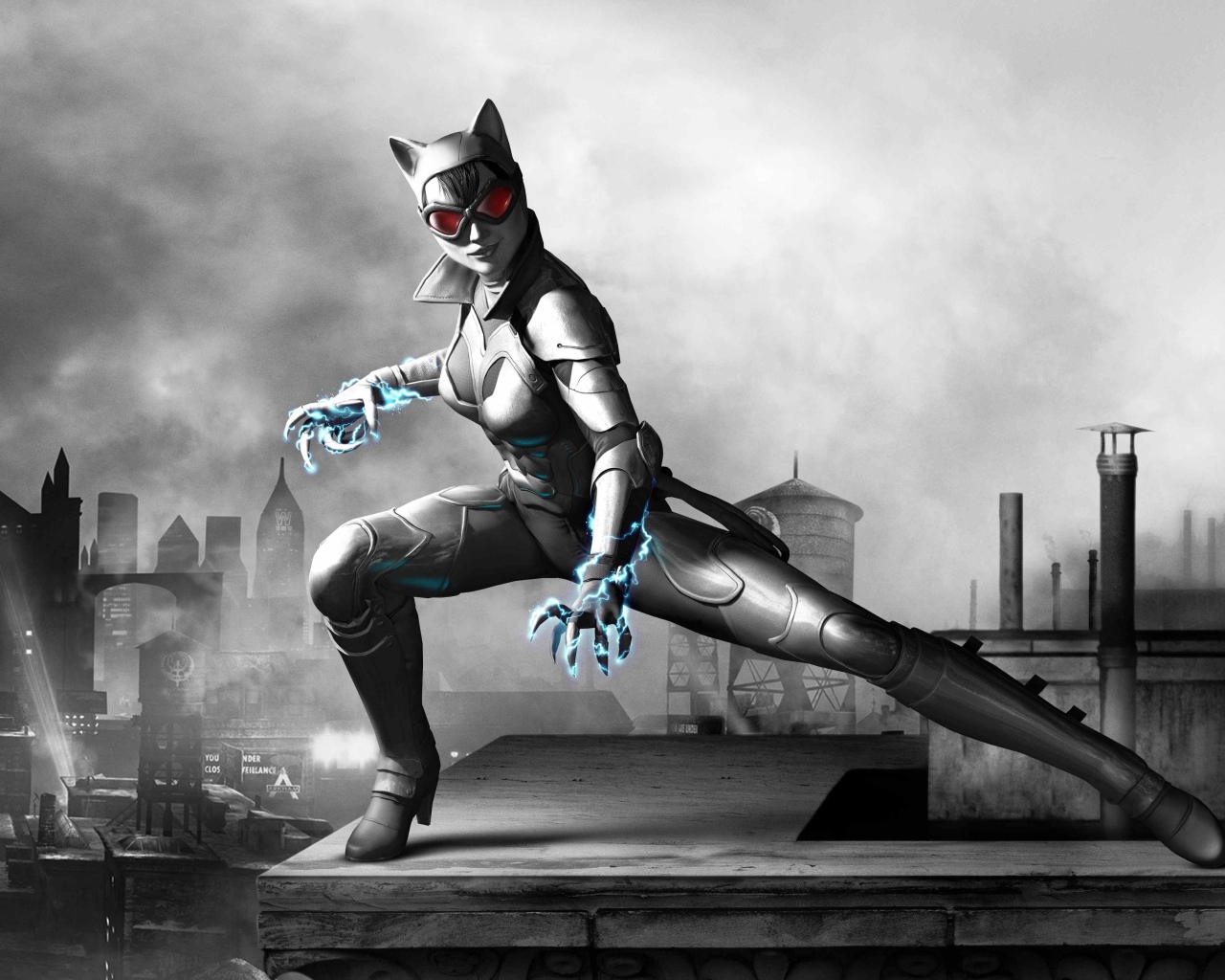 Batman: Arkham Orgins Женщина-кошка