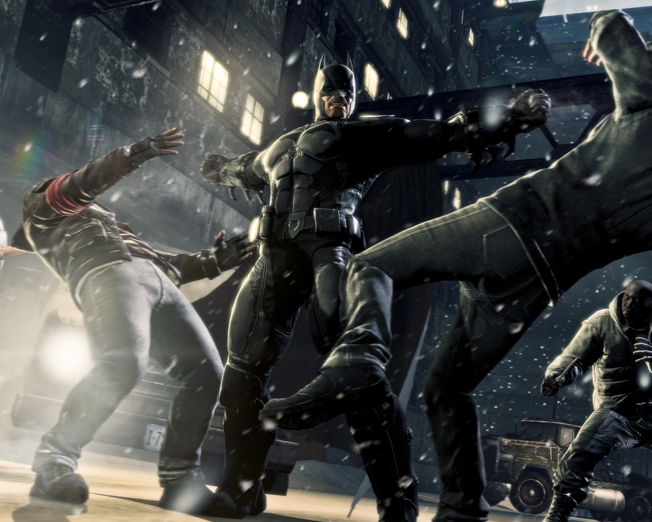 Batman: Arkham Origins в действии