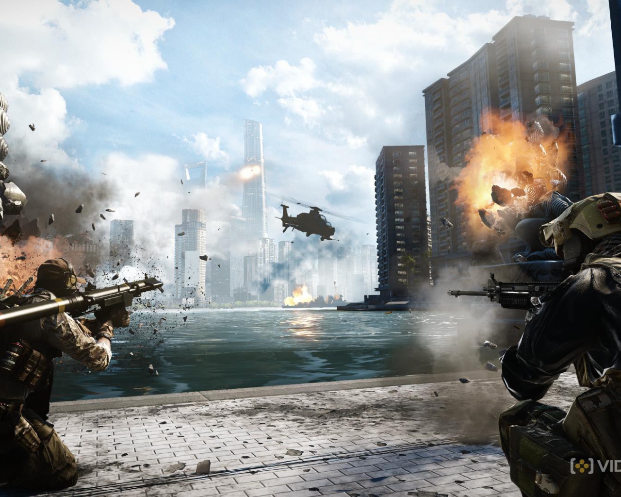 Battlefield 4 выстрела базуки