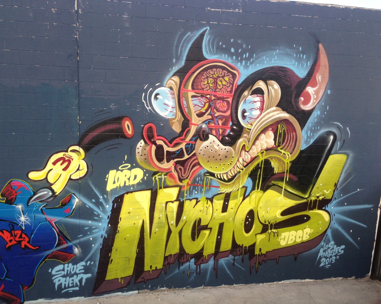 Красивое граффити