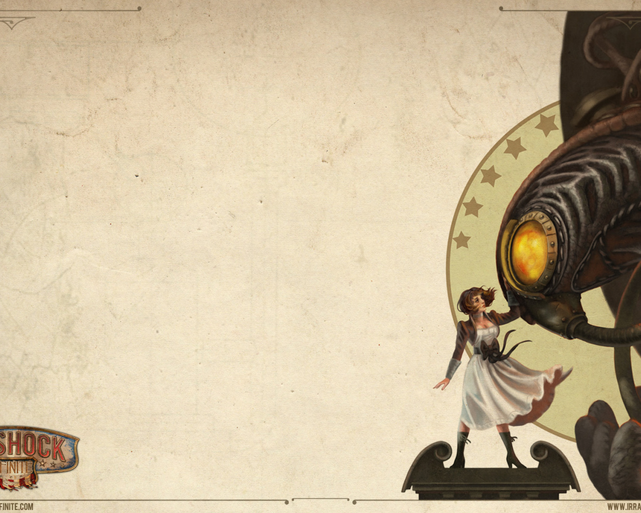 Bioshock Infinite: Девушка и робот