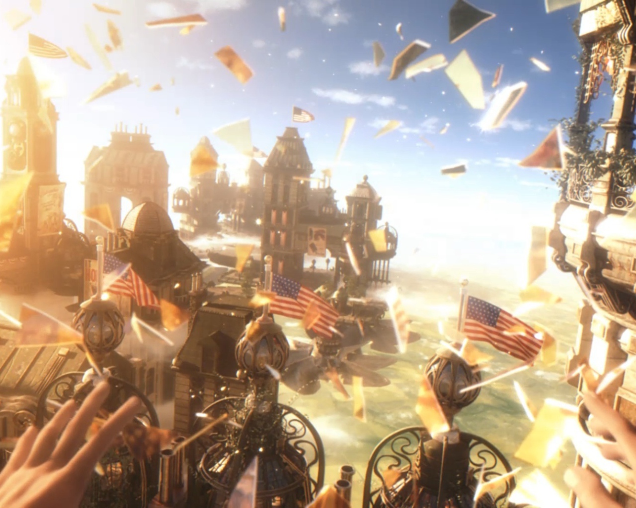 Bioshock Infinite: прыжок из окна