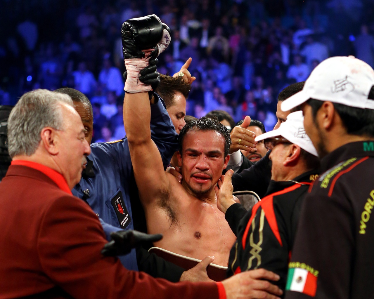 Боксер Хуан Мануэль Маркес чемпион