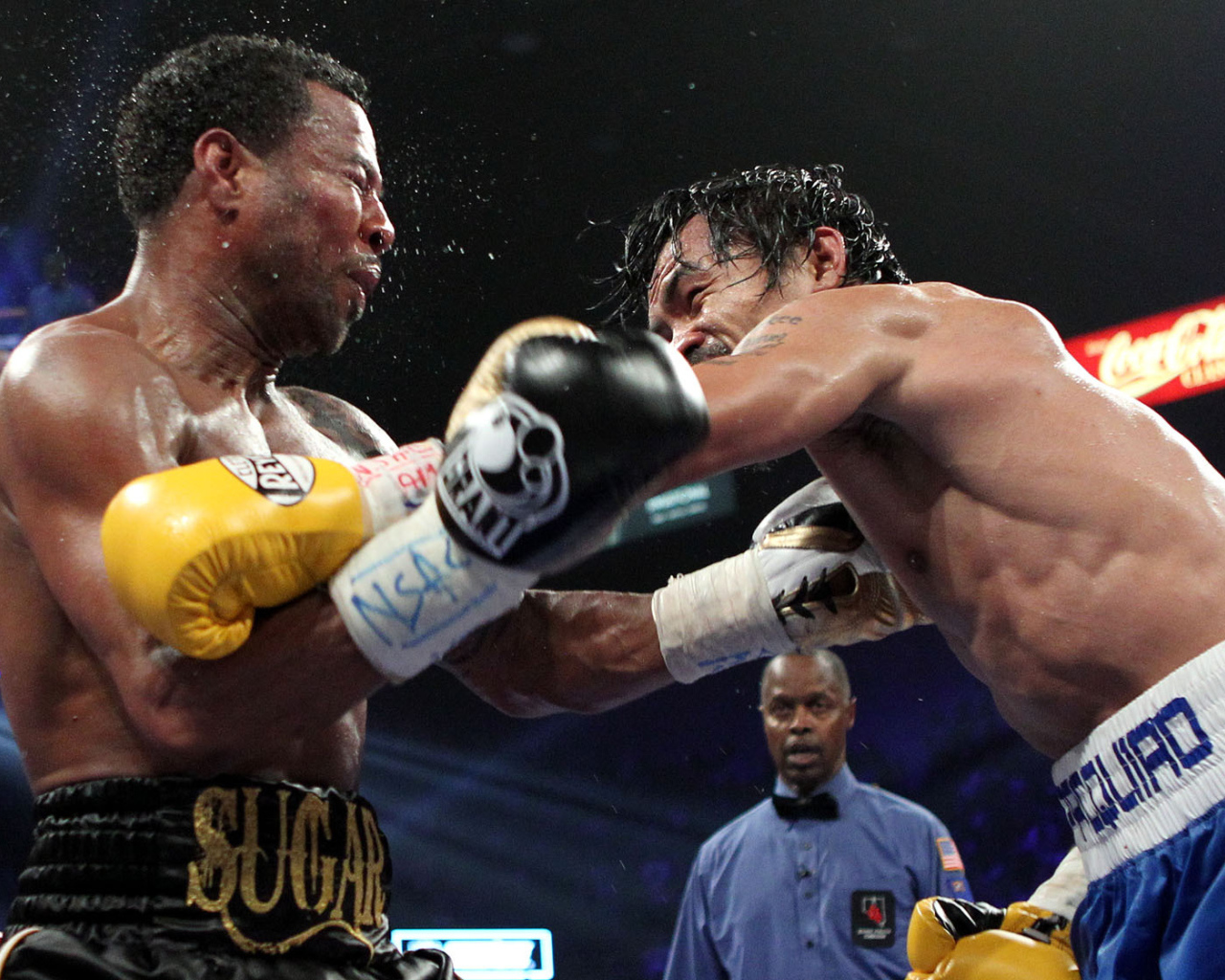 Боксер Шейн Мосли против Пакьяо