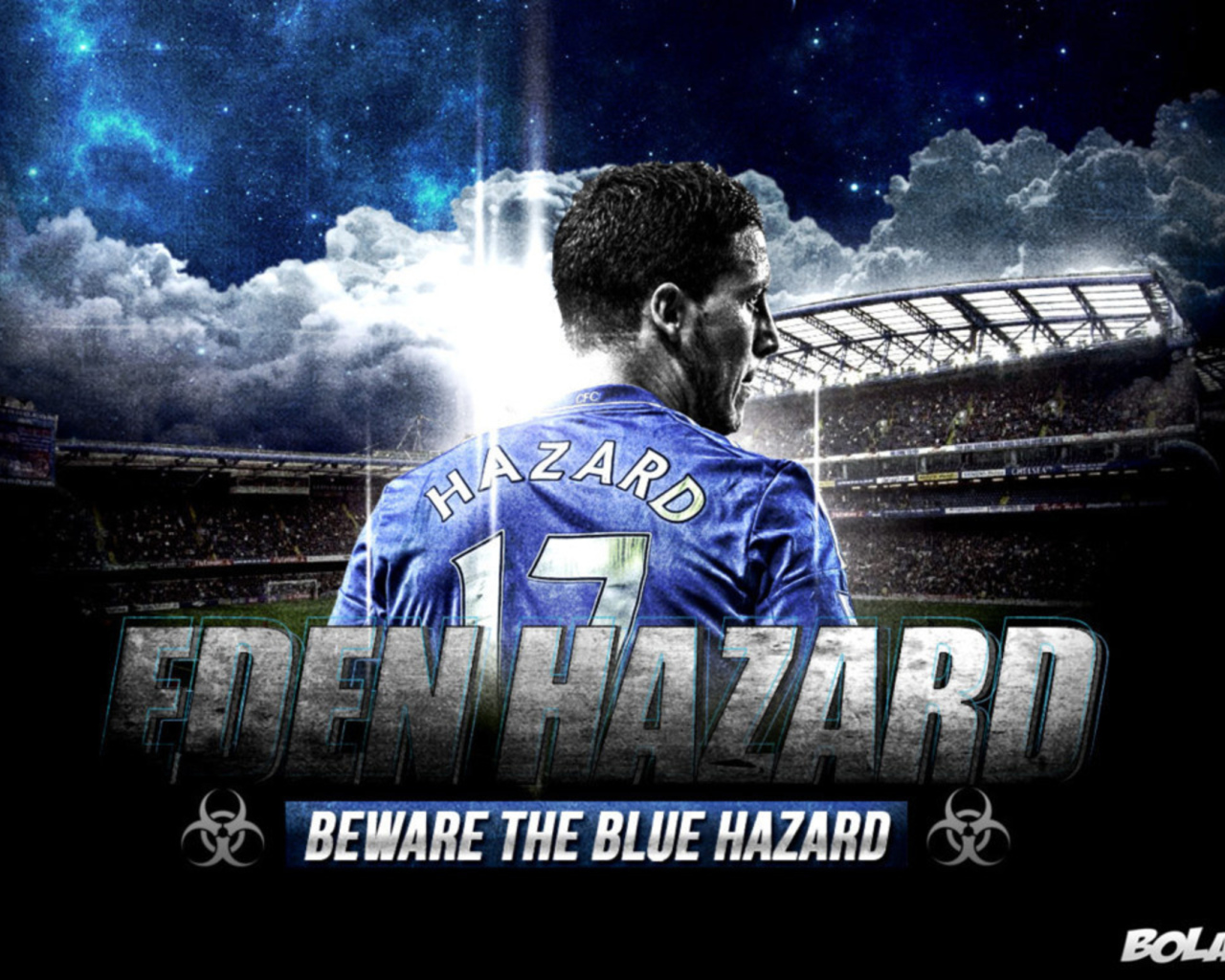 Челси Эден Азар остерегайтесь синий опасности