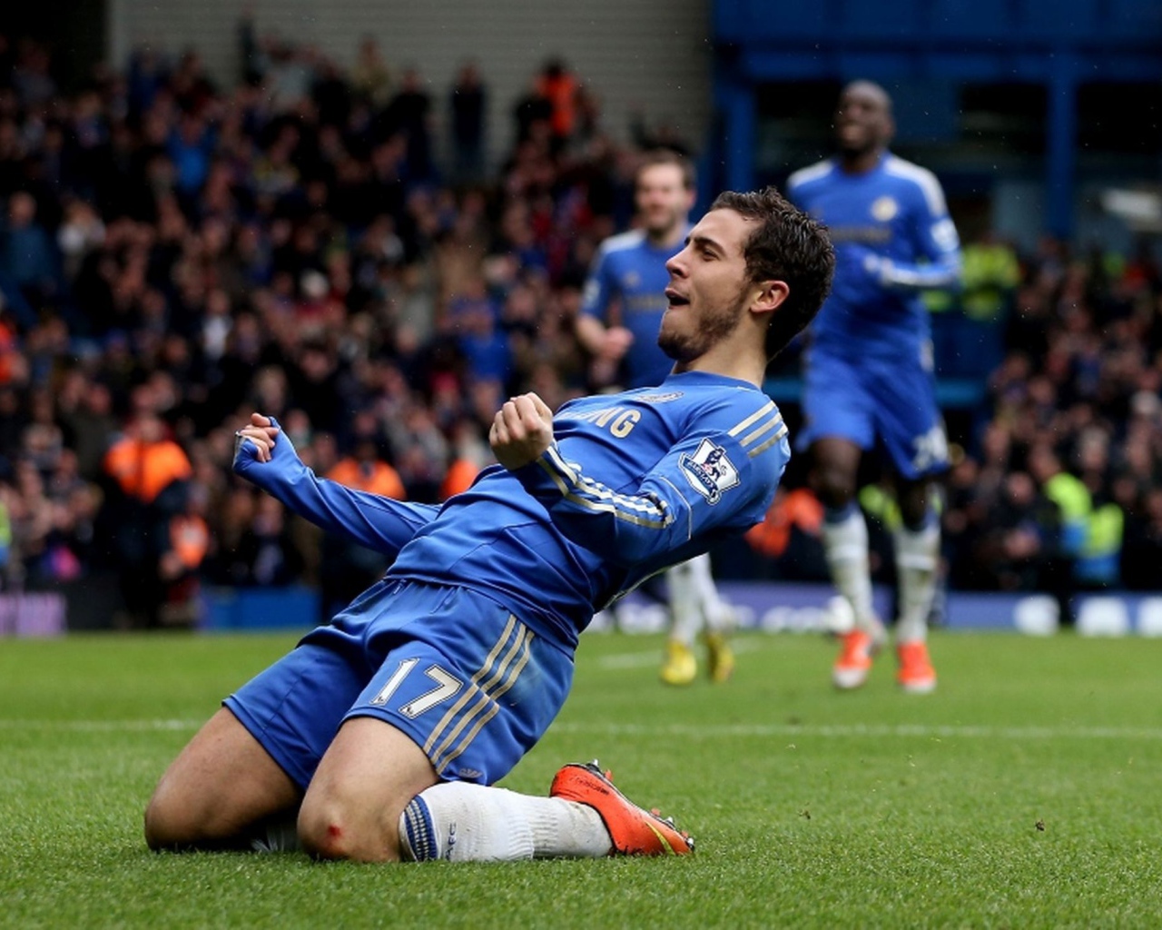 Челси Эден Азар выиграл игру