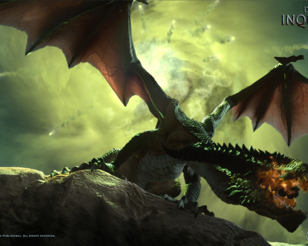 Dragon Age Inquisition: дракон в ярости