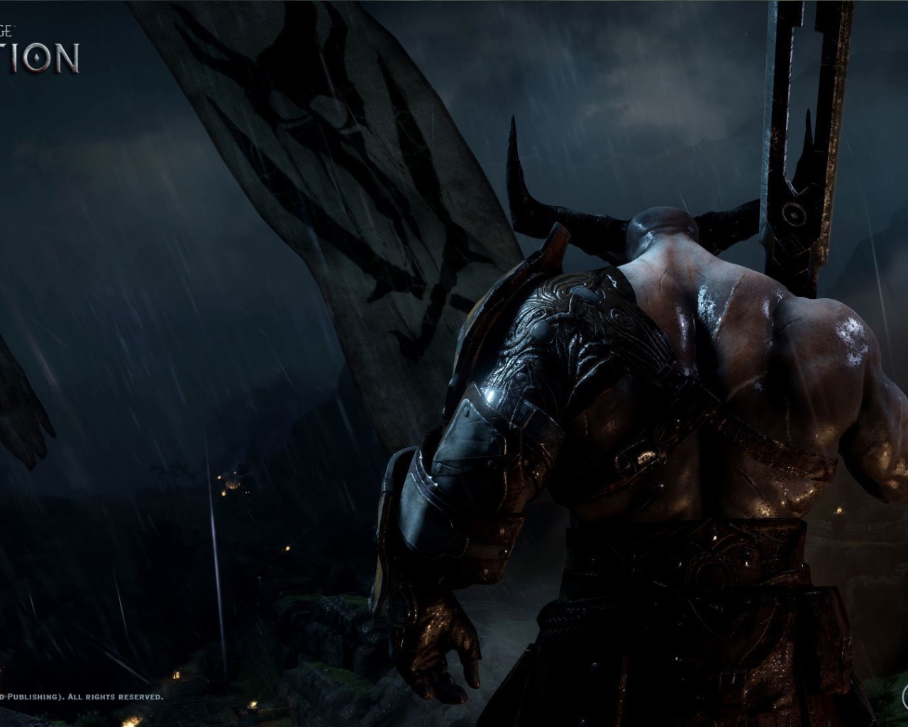 Dragon Age Inquisition: воин с топором